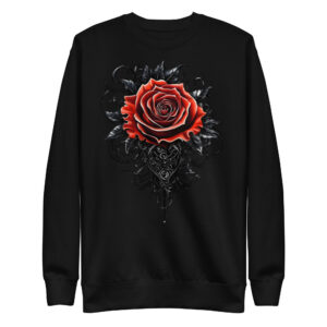 Sweat-shirt Phoenix Design France – Rose de la Couronne de Feu