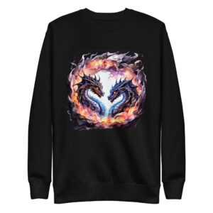 Sweat-shirt Phoenix Design France – Dragon de l'Harmonie Circulaire
