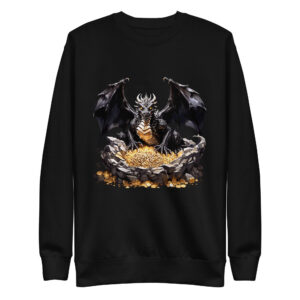 Sweat-shirt Phoenix Design France – Dragon du Labyrinthe Complexe