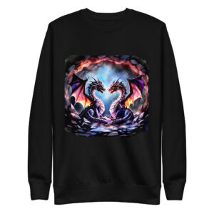 Sweat-shirt Phoenix Design France – Dragon de la Beauté Rose