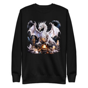 Sweat-shirt Phoenix Design France – Dragon du Regard Céleste