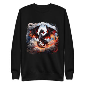 Sweat-shirt Phoenix Design France – Dragon du Duel Passionnel