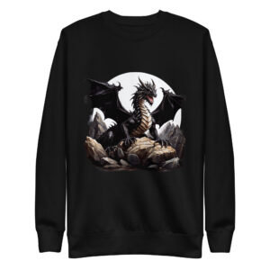 Sweat-shirt Phoenix Design France – Dragon du Trône de Cendres