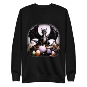 Sweat-shirt Phoenix Design France – Dragon de la Méditation Pétrifiée