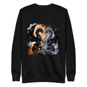 Sweat-shirt Phoenix Design France – Dragon de la Beauté Sacrifiée