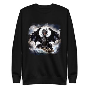 Sweat-shirt Phoenix Design France – Dragon de la Fumée Ardente