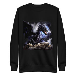 Sweat-shirt Phoenix Design France – Dragon de la Communion Sombre