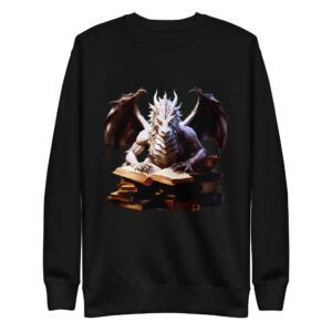 Sweat-shirt Phoenix Design France – Dragon de l'Énergie Primale Dompée
