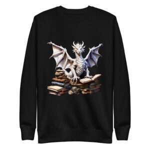 Sweat-shirt Phoenix Design France – Dragon du Gardien des Grimoires