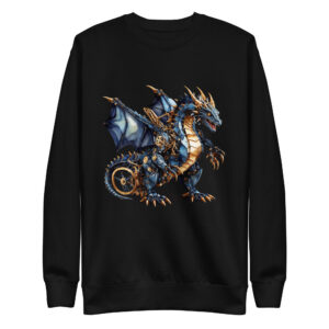 Sweat-shirt  Phoenix Design France – Dragon de la Compréhension Silencieuse