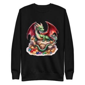 Sweat-shirt Phoenix Design France – Dragon de la Renaissance Cyclique