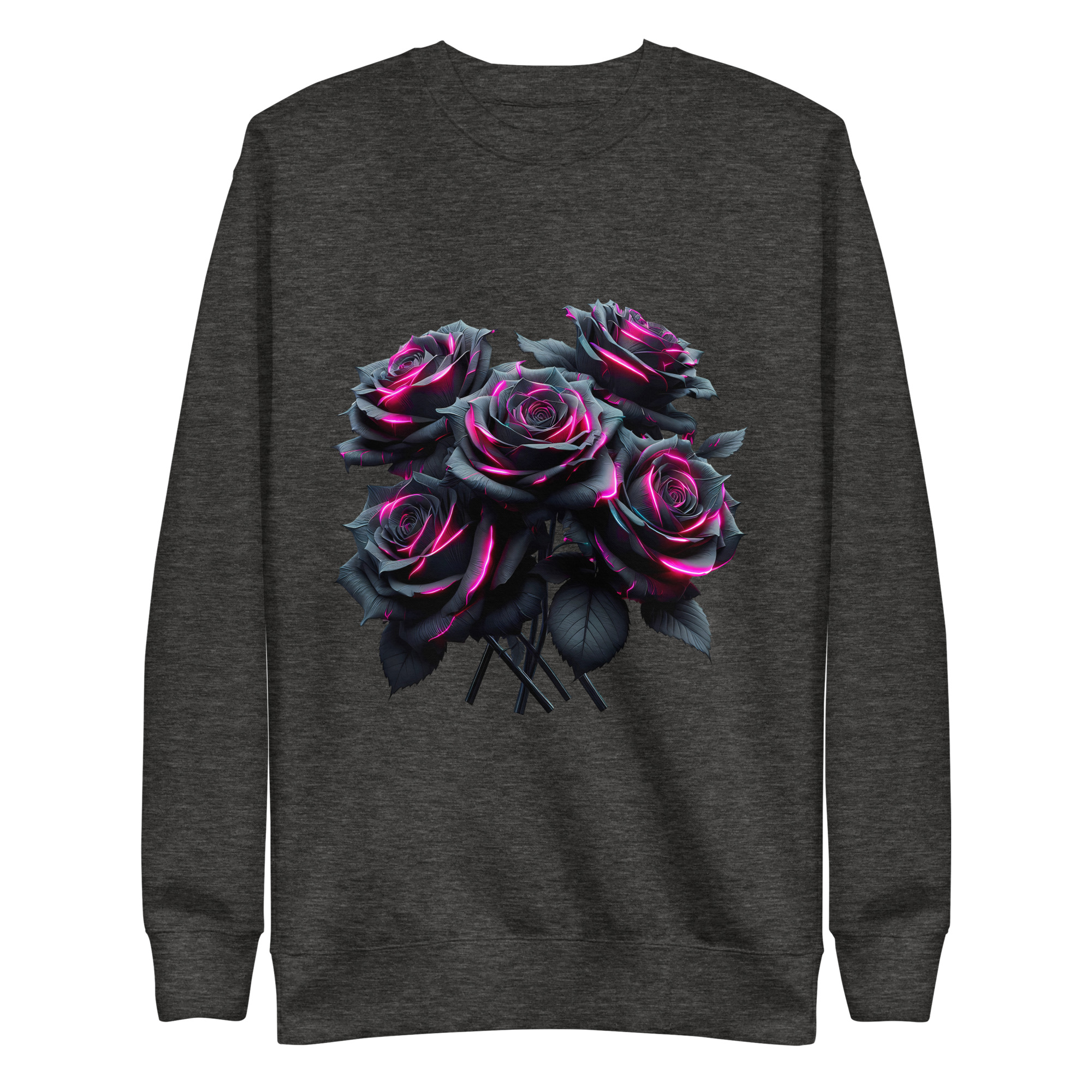 Sweat-shirt Phoenix Design France – Rose du Jardin des Oubliés – Image 2