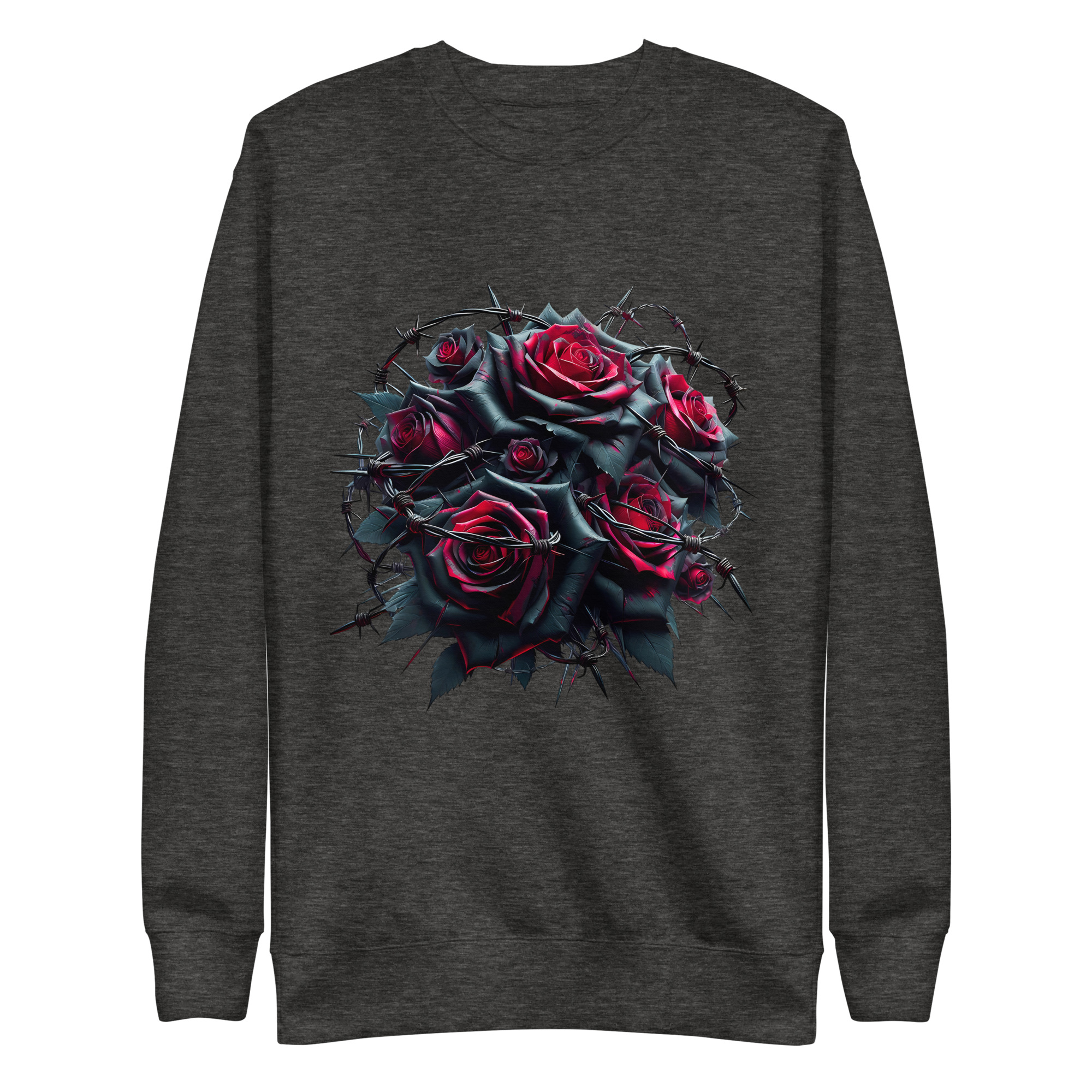 Sweat-shirt Phoenix Design France – Rose de la Larme Cristallisée – Image 2