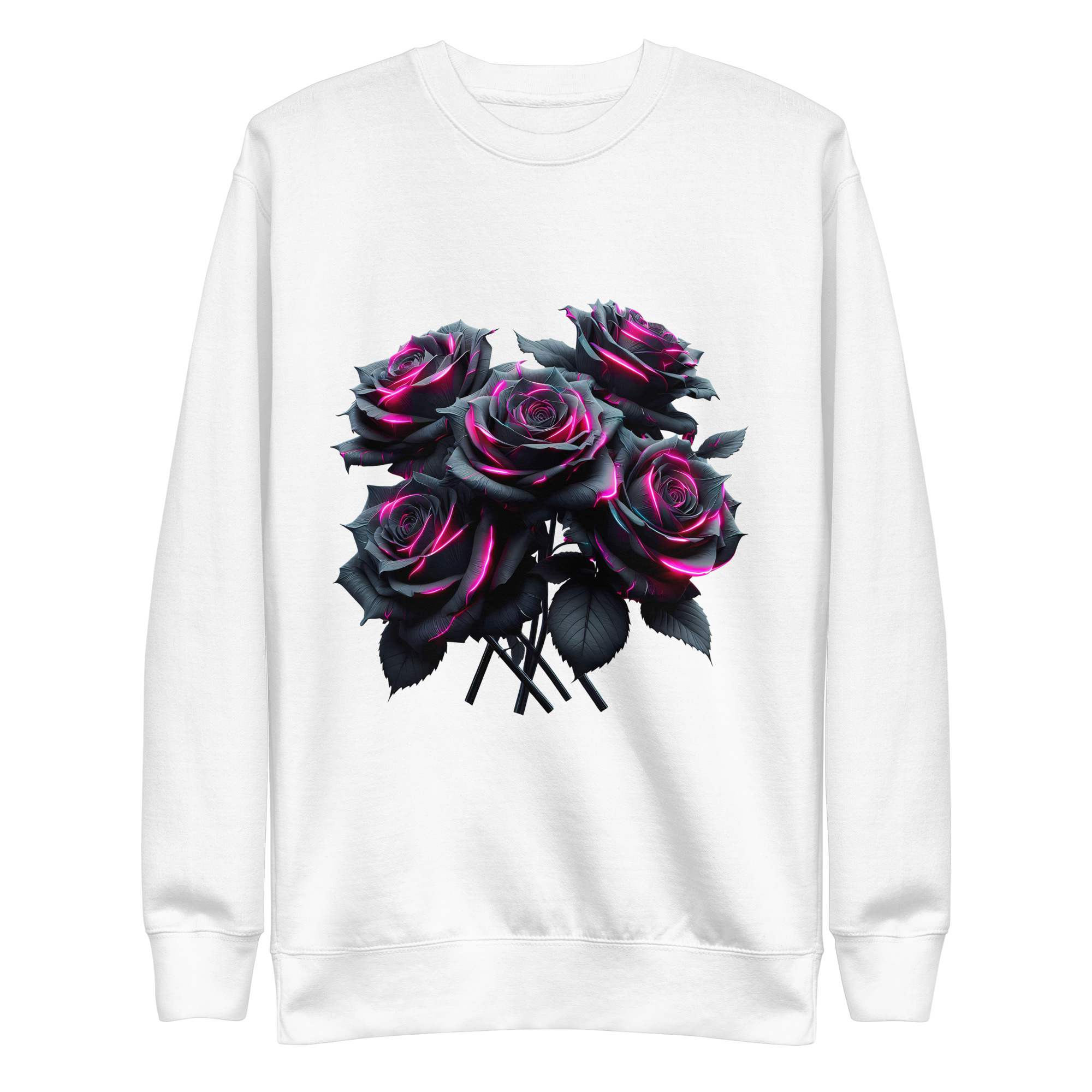Sweat-shirt Phoenix Design France – Rose du Jardin des Oubliés – Image 4