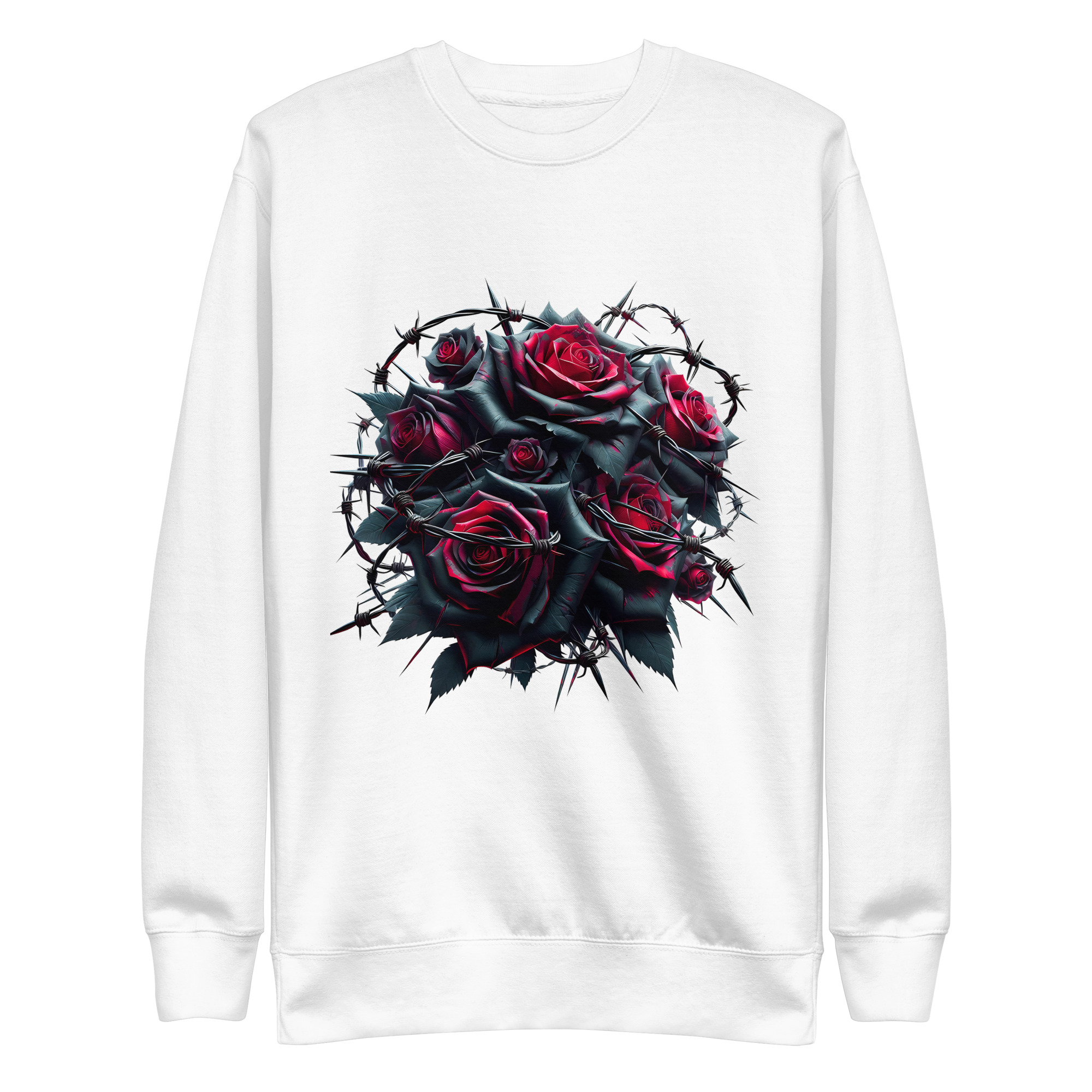 Sweat-shirt Phoenix Design France – Rose de la Larme Cristallisée – Image 4