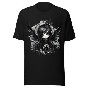 T-shirt Phoenix Design France – Gothic Fée des Ténèbres