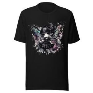 T-shirt Phoenix Design France – Gothic Fée des Jardins Maudits