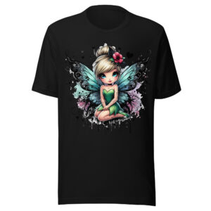 T-shirt Phoenix Design France – Gothic Fée des Songes.
