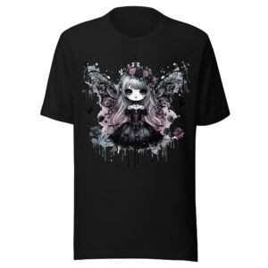 T-shirt Phoenix Design France – Gothic Fée de Minuit.