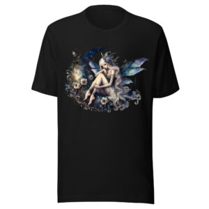 T-shirt Phoenix Design France – Gothic Fée Céleste.