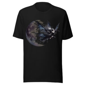 T-shirt Phoenix Design France – Gothic Fée Nocturna.