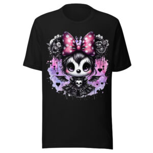 T-shirt Phoenix Design France – Minnie Douce Noirceur.