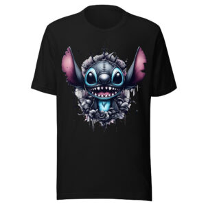 T-shirt Phoenix Design France – Stitch le Démon.