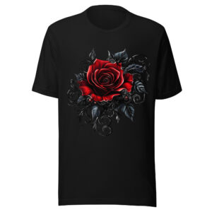 T-shirt Phoenix Design France – Rose du Cœur Brisé