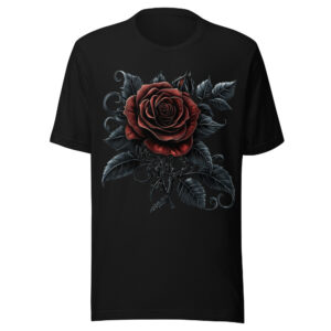T-shirt Phoenix Design France – Rose de la Beauté Mourante