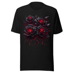 T-shirt Phoenix Design France – Rose de la Passion Funeste