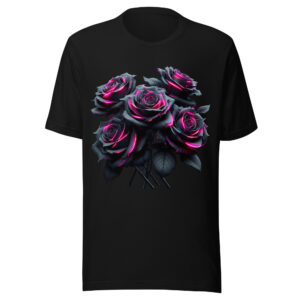 T-shirt Phoenix Design France – Rose du Jardin des Oubliés