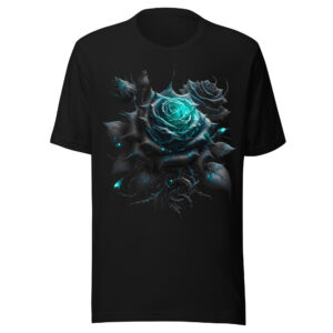 T-shirt Phoenix Design France – Rose de la Séduction Sombre