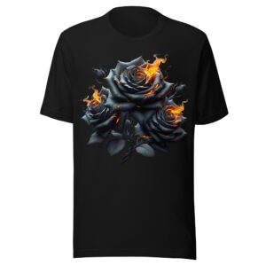 T-shirt Phoenix Design France – Rose du Cimetière Fleuri