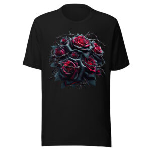 T-shirt Phoenix Design France – Rose de la Larme Cristallisée