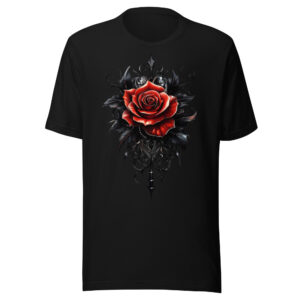 T-shirt Phoenix Design France – Rose de la Nuit Qui Parle