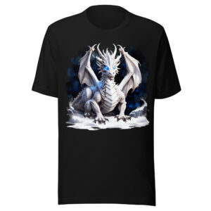 T-shirt Phoenix Design France – Dragon de la Grâce Glacée