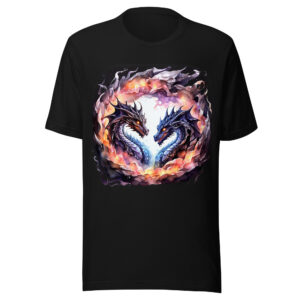 T-shirt Phoenix Design France – Dragon de l'Harmonie Circulaire