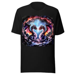 T-shirt Phoenix Design France – Dragon de la Beauté Rose