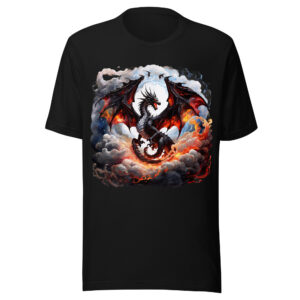 T-shirt Phoenix Design France – Dragon du Duel Passionnel