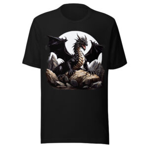 T-shirt Phoenix Design France – Dragon du Trône de Cendres