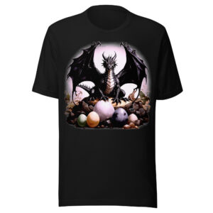 T-shirt Phoenix Design France – Dragon de la Méditation Pétrifiée