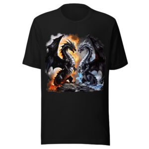 T-shirt Phoenix Design France – Dragon de la Beauté Sacrifiée