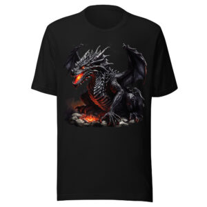 T-shirt Phoenix Design France – Dragon de l'Écho Amputé
