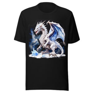 T-shirt Phoenix Design France – Dragon de la Résurrection Sombre