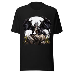T-shirt Phoenix Design France – Dragon de la Pluie Noire