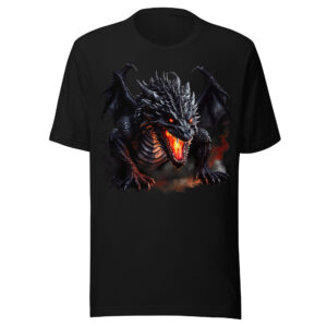 T-shirt Phoenix Design France – Dragon du Cœur Exsangue