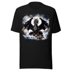 T-shirt Phoenix Design France – Dragon de la Fumée Ardente