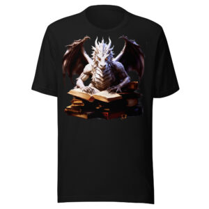 T-shirt Phoenix Design France – Dragon de l'Énergie Primale Dompée