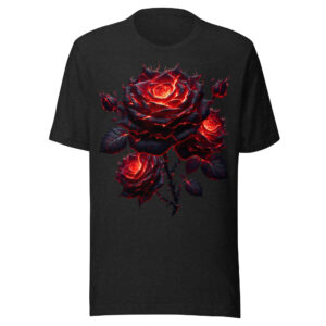 T-shirt Phoenix Design France – Rose de la Couronne Brisée