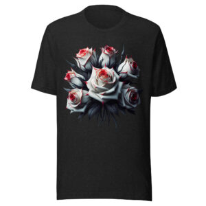 T-shirt Phoenix Design France – Rose de l'Amour Vampire
